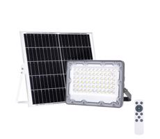 LED Reflektor napelemes panellel FOCUS 60W/10000 mAh 3,2V 6000K IP65 + távirányító