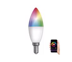 LED RGB Dimmelhető izzó GoSmart E14/4,8W/230V 2700