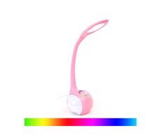LED RGB Szabályozható asztali lámpa LED/7W/230V rózsaszín