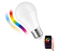 LED RGBW Dimmelhető izzó E27/9W/230V 2700
