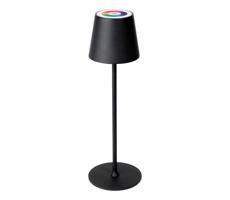 LED RGBW Dimmelhető kültér lámpa LED/4W/4000 mAh 3000/4000/5500K IP44 fekete