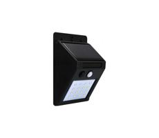 LED Solár érzékelős fali lámpa LED/2,2W
