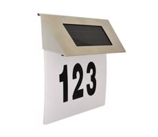LED Solár házszám 1,2V IP44