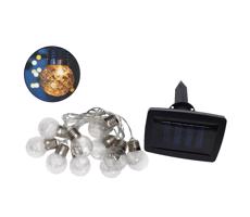 LED Solar kültér lánc 10xLED/1,2V 2,2 m IP44