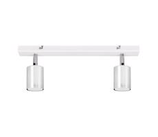 LED Spotlámpa TUNE 2xGU10/4,8W/230V matt króm/fehér