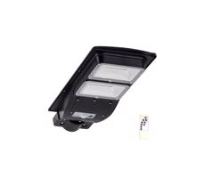LED Szolár utcai lámpa érzékelővel STREET 2xLED/6W/3,2V IP65 + távirányító