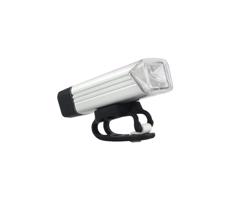 LED Újratölthető kerékpáros lámpa LED/5W/3,7V IPX4 1200 mAh ezüst