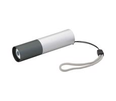 LED Zseblámpa LED/400mAh fehér/szürke