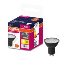 Ledvance LED Izzó VALUE PAR16 GU10/6,9W/230V 2700K 36° fekete