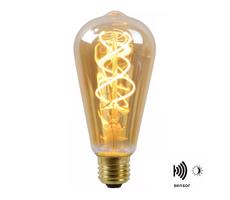 Lucide LED Izzó szürkületérzékelővel FILAMENT E27/4W/230V 2200K
