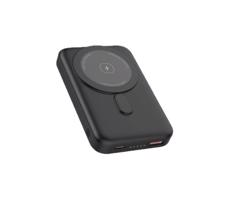 Mágneses Powerbank vezeték nélküli töltéssel MagSafe 10000 mAh 20W Power Delivery fekete