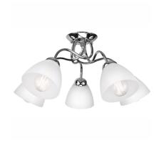 Mennyezeti csillár 5xE27/60W/230V fényes króm