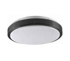 Mennyezeti lámpa BENEDYKT 2xE27/20W/230V átm. 33 cm fekete