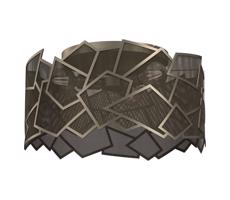 Mennyezeti lámpa CAMO 3xE27/15W/230V arany