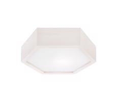 Mennyezeti lámpa HEX 1xE27/60W/230V á. 32 cm fenyő fehér