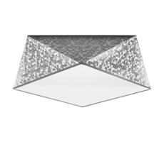 Mennyezeti lámpa HEXA 2xE27/60W/230V ezüst
