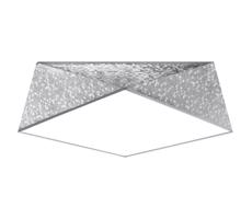 Mennyezeti lámpa HEXA 3xE27/60W/230V ezüst