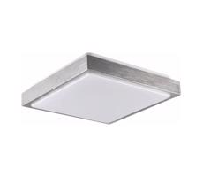 Mennyezeti lámpa KAZIMIERZ 2xE27/20W/230V 29,5x29,5 cm ezüst