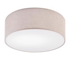 Mennyezeti lámpa MONTE 1xE27/60W/230V átm. 35 cm bézs