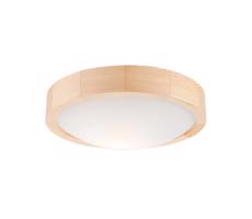 Mennyezeti lámpa NATURAL SLIM 1xE27/60W/230V ø 27 cm fenyő
