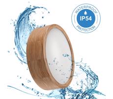 Mennyezeti lámpa OAK 2xE27/15W/230V IP54 tölgy ø 27 cm