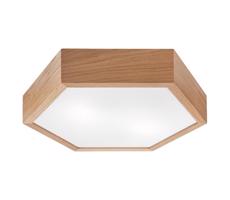 Mennyezeti lámpa OAK HEX 2xE27/60W/230V á. 43 cm tölgy