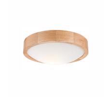 Mennyezeti lámpa OAK SLIM 1xE27/60W/230V tölgy ø 27 cm