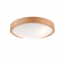 Mennyezeti lámpa OAK SLIM 2xE27/60W/230V tölgy ø 37 cm