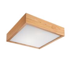 Mennyezeti lámpa OAK SQUARE 2xE27/60W/230V tölgy 37,5 cm