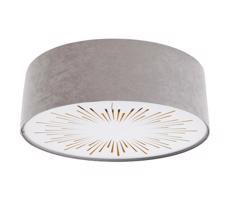 Mennyezeti lámpa RAYS 2xE27/60W/230V átm. 60 cm szürke