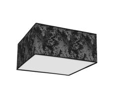 Mennyezeti lámpa SATINO 2xE27/60W/230V fekete/ezüst