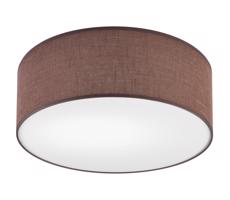 Mennyezeti lámpa SIRJA DOUBLE 2xE27/15W/230V átm. 35 cm barna