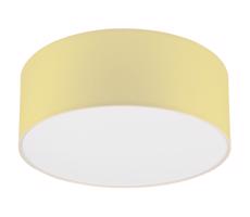 Mennyezeti lámpa SIRJA PASTEL 1xE27/60W/230V átm. 35 cm sárga