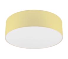 Mennyezeti lámpa SIRJA PASTEL 2xE27/60W/230V átm. 45 cm sárga