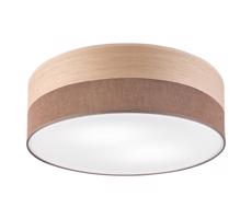 Mennyezeti lámpa SIRJA WOOD 2xE27/15W/230V átm. 45 cm barna/tölgy