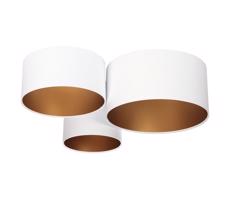 Mennyezeti lámpa SPACE 3xE27/60W/230V fehér/arany