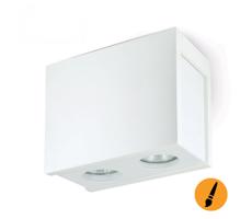 Mennyezeti spotlámpa PURO 2xGU10/25W/230V