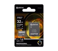 MicroSDHC 32GB U3 Pro 90MB/s + SD Adapter
