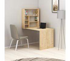 Munkaasztal polccal SEDIR 154,2x59 cm bézs