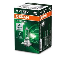 Osram Autó izzó ULTRA LIFE H7 PX26d/55W/12V