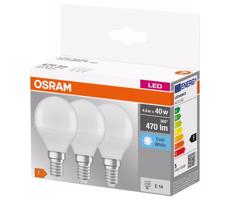 Osram KÉSZLET 3x LED Izzó P40 E14/4,9W/230V 4000K