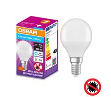 Osram LED Antibakteriális izzó P40 E14/4,9W/230V 6500K