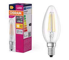 Osram LED Izzó FILAMENT B40 E14/4W/230V 2700K