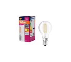 Osram LED Izzó FILAMENT P40 E14/4W/230V 2700K
