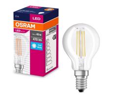 Osram LED Izzó FILAMENT P40 E14/4W/230V 4000K