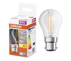 Osram LED Izzó FILAMENT P45 B22d/3W/230V 2700K