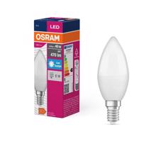 Osram LED Izzó VALUE B40 E14/4,9W/230V 6500K