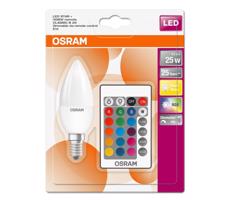 Osram LED RGBW Dimmelhető izzó STAR E14/4,5W/230V 2700K + távirányító – Osram