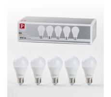 Paulmann KÉSZLET 5x LED Izzó A60 E27/9W/230V 2700K