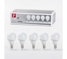 Paulmann KÉSZLET 5x LED Izzó E14/5,5W/230V 2700K